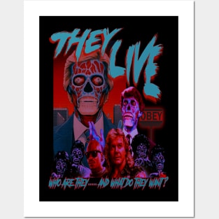 They Live, Classic Sci-Fi (Version 1) Posters and Art